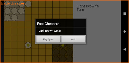 Fast Checkers screenshot