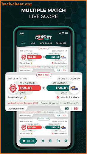 Fast Cricket Live Line screenshot
