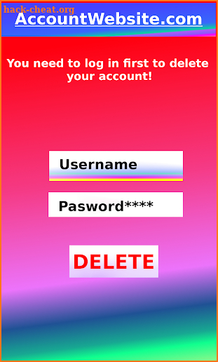 Fast Delete - Delete social account screenshot