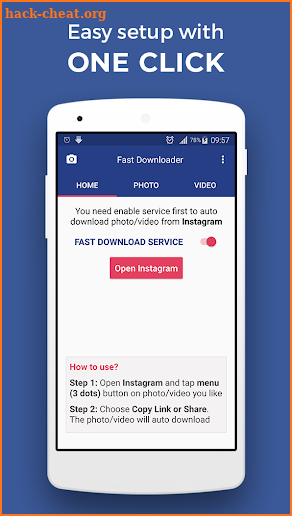 Fast Downloader : save photo video screenshot