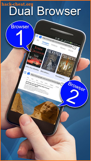 Fast Dual Browser - Split Browser screenshot