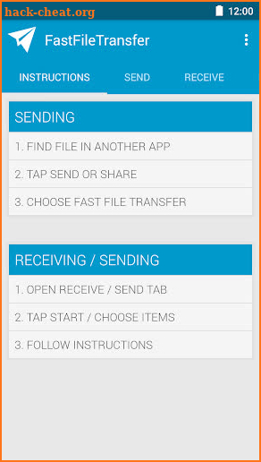 Fast File Transfer screenshot
