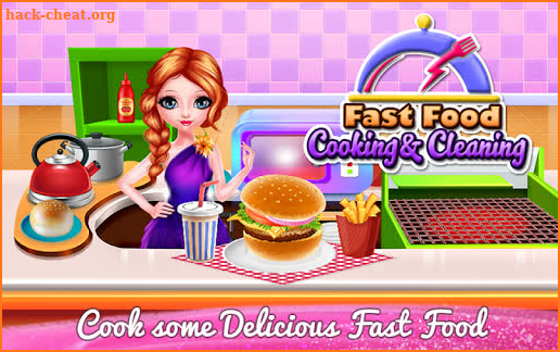 Fast Food Cooking and Cleaning screenshot
