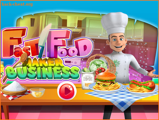 Fast Food Maker Business: Burger Cooking Cafe screenshot