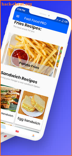 Fast Food Recipes PRO screenshot