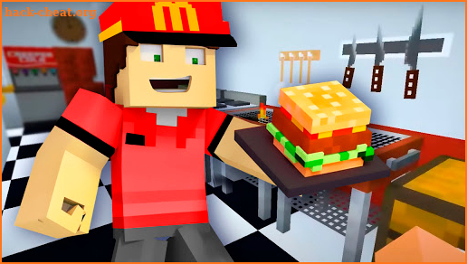 Fast Food Restaurant Mod for Minecraft screenshot