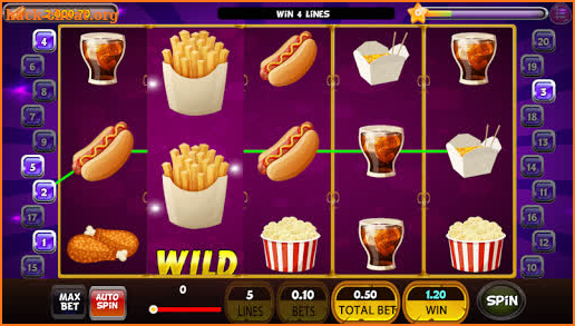 Fast Food Slot Machine screenshot