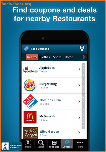 Fast Food Specials & Coupons screenshot