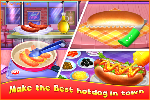 Fast Food Stand - Fried Food Cooking Game screenshot
