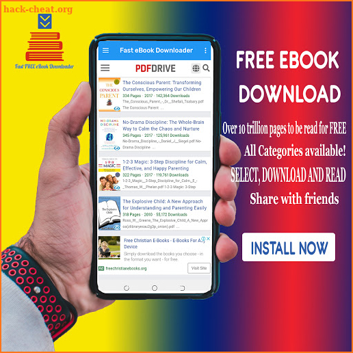 Fast Free eBook Downloader - Install 100% Free screenshot