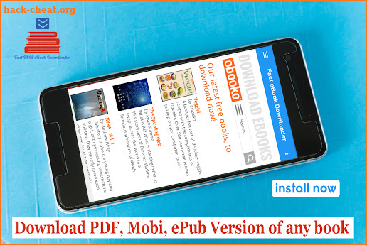 Fast Free eBook Downloader - Install 100% Free screenshot