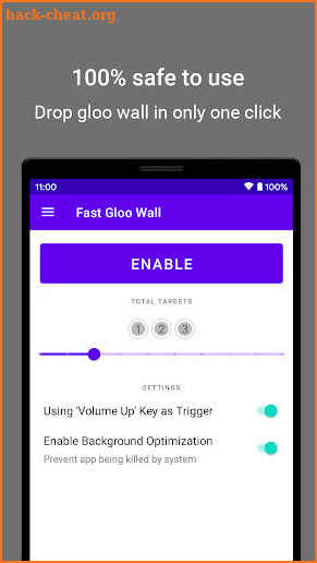 Fast gloo wall, Auto gloo wall, macro and clicker screenshot