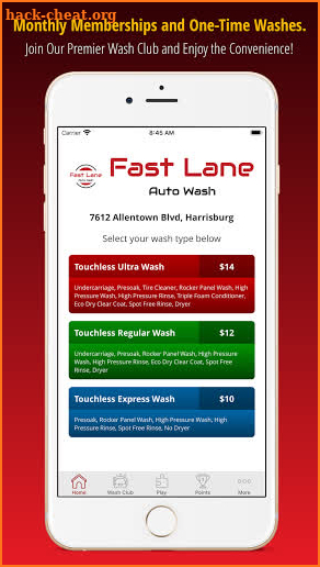 Fast Lane Auto Wash screenshot