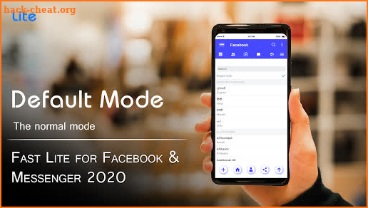 Fast Lite for Facebook & Messenger 2020 screenshot