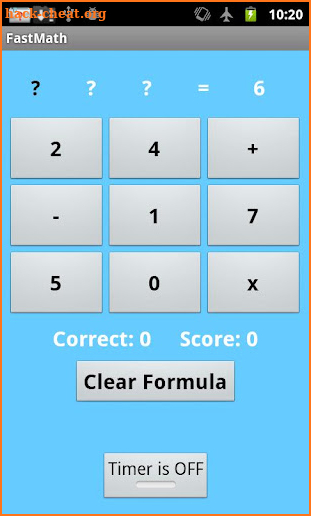 Fast Math screenshot