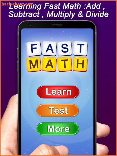 Fast Math for Kids -  Mathematical games screenshot
