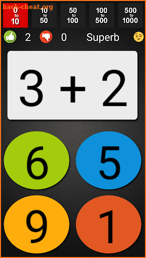 Fast Math for Kids with Tables screenshot