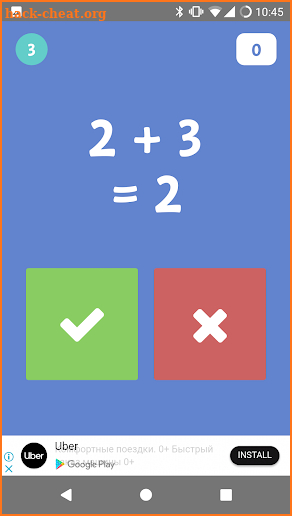 Fast Math - Math game for brain excercise screenshot