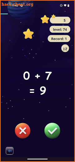 Fast Maths screenshot