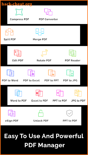 Fast PDF Converter and PDF Reader screenshot
