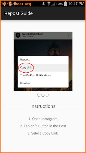 Fast Save and Repost for Instagram screenshot