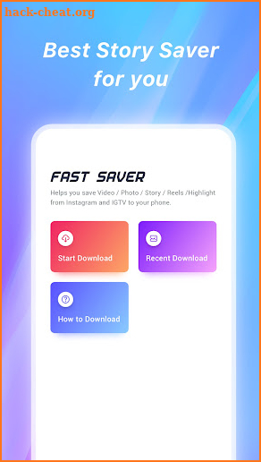 Fast Saver-Save Video & Story screenshot