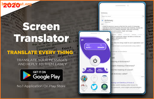 Fast Screen Translator & Voice Text Translation screenshot