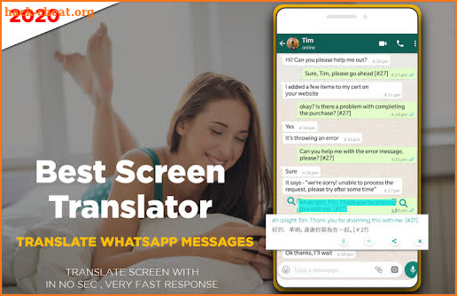 Fast Screen Translator & Voice Text Translation screenshot