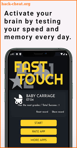 Fast touch - check eyes and memory screenshot