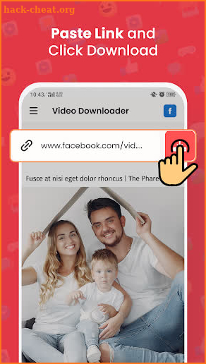 Fast video downloader screenshot