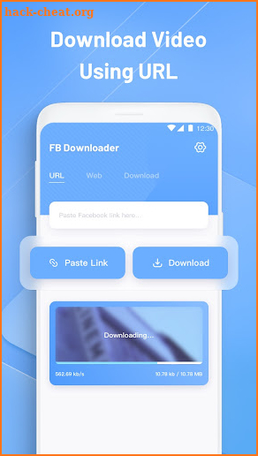 Fast Video Downloader Facebook screenshot