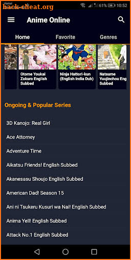 FastAnime - Watch anime online tv screenshot