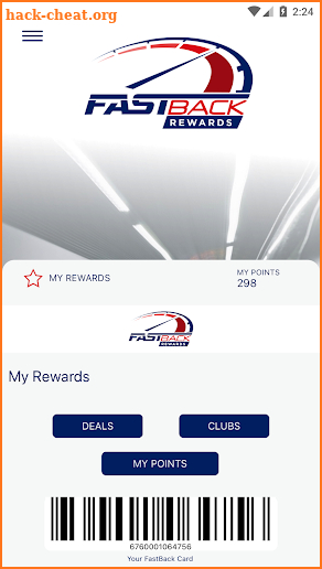 FastBack Rewards screenshot