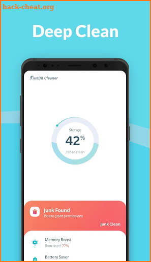 FastBit Cleaner - Clean & Optimize Your Phone screenshot