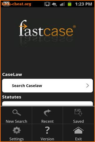 Fastcase screenshot