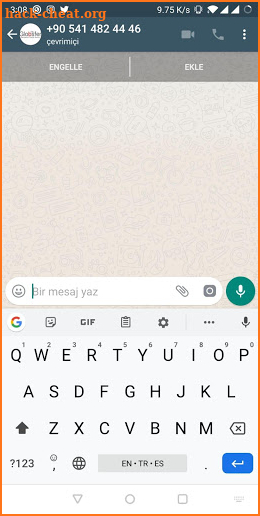 FastChat App screenshot