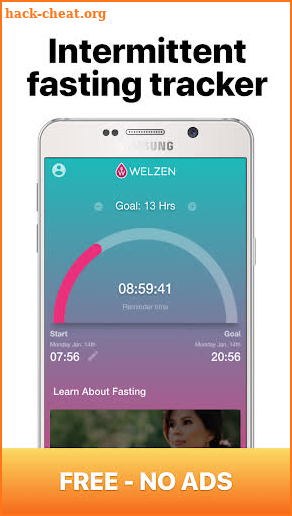 Fasten - Fasting Tracker Free screenshot