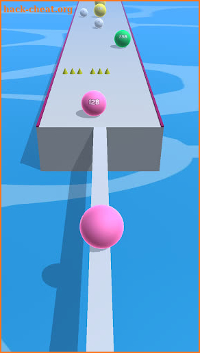 Faster Run 2048 - Ball game 3D screenshot