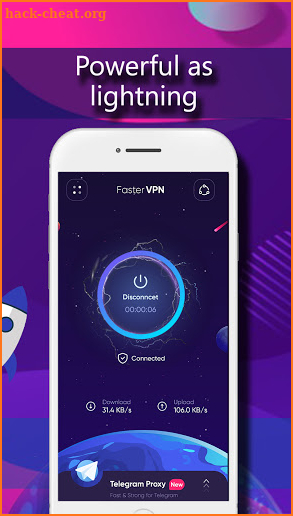 Faster VPN: Unlimited Free & Fast - Secure Private screenshot