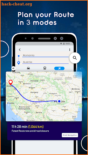 Fastest Route Finder: GPS Maps & Navigations screenshot