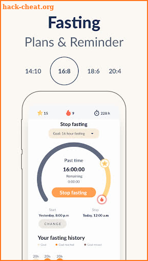 Fastic Fasting App & Intermittent Fasting Tracker screenshot