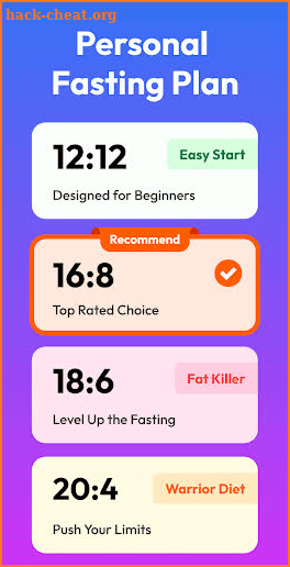 Fasting App & Calorie Counter screenshot