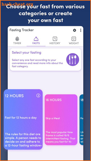 Fasting Tracker - Track your fast screenshot