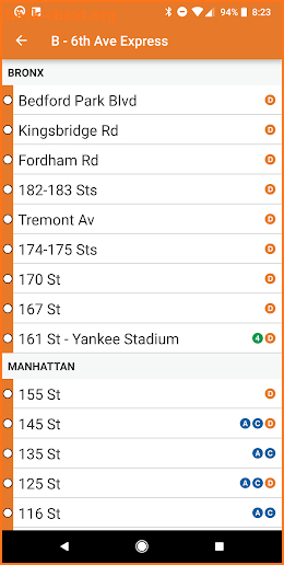 FastTimes: NYC Train/CitiBike screenshot
