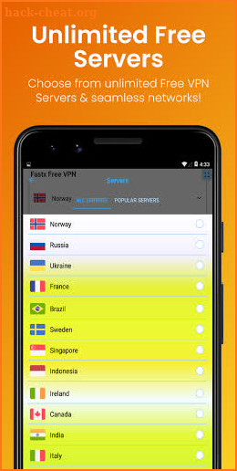 FastX Free VPN 2021: Unlimited Free VPN Proxy 2021 screenshot