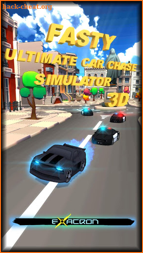 Fasty - Ultimate Car Chase Simulator 3D - Free screenshot