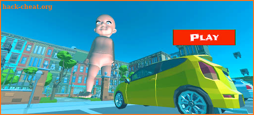 Fat Big Baby on street screenshot
