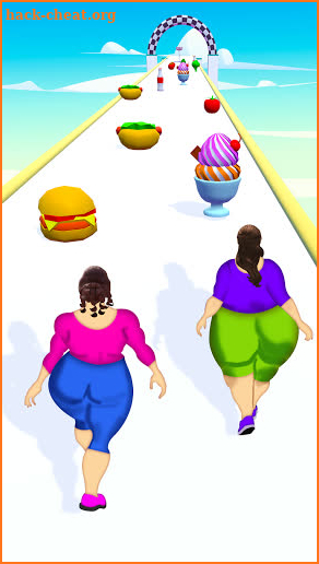 Fat Body Run Rush Race Pusher screenshot