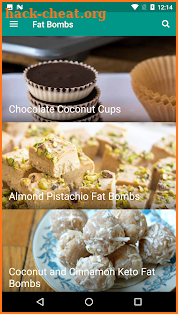 Fat Bombs Recipes for the Keto Diet screenshot
