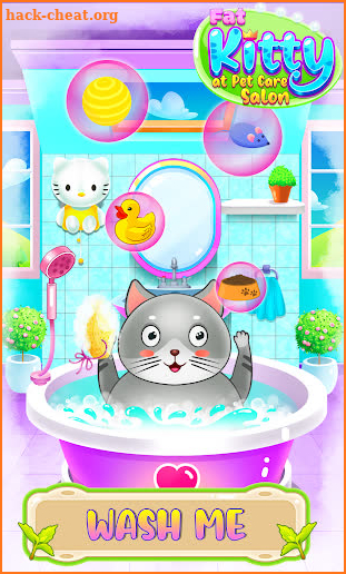 Fat Kitty At Pet Care Salon screenshot